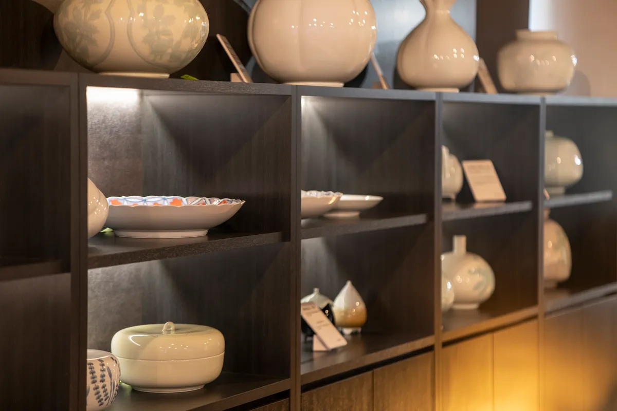 有田焼などの展示